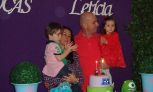 30/04/2016 - Lucas 4 anos e Letcia 2 anos - Girafesta